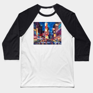 Times Square Baseball T-Shirt